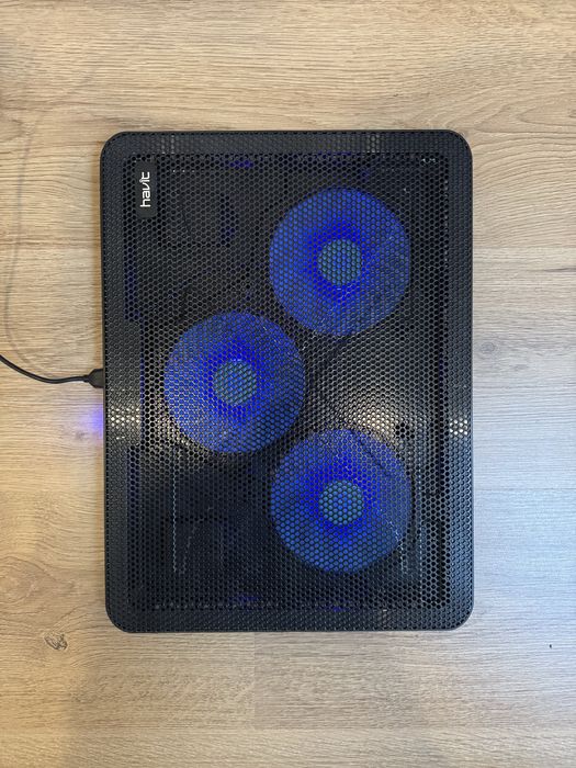 Base de Refrigeração Portátil Havit - 3 Ventoinhas LED (Como Nova)