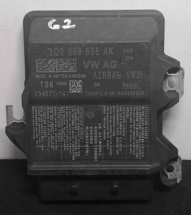 Centralina Airbag 3Q0959655AK - SKODA OCTAVIA III