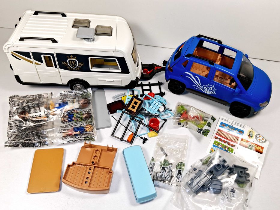 E179 Playmobil Family Fun 71423 Samochód Terenowy Z Przyczepą Kempingo