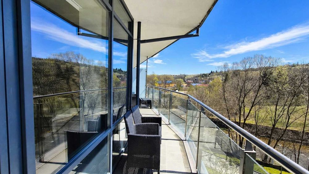Zakopane - apartament inwestycyjny, garaż, balkon z widokiem na Tatry
