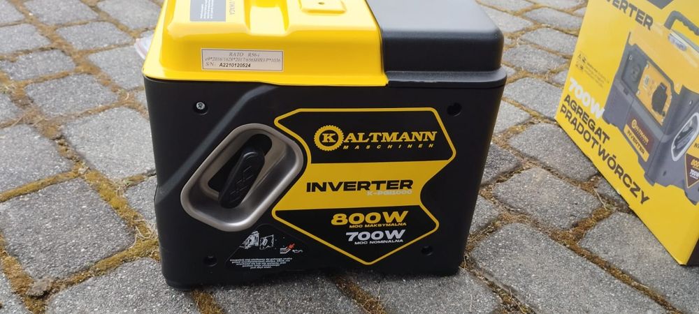 Agregat Inwertorowy Kaltmann K-PGI1000 | 800W | NOWY |