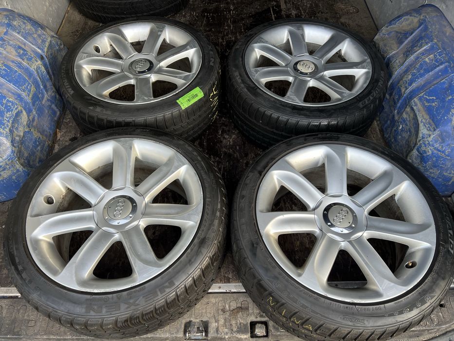 Felgi 18 5x112 Audi TT 8J TT RS TT S Alufelgi oryginalne 9” ET52