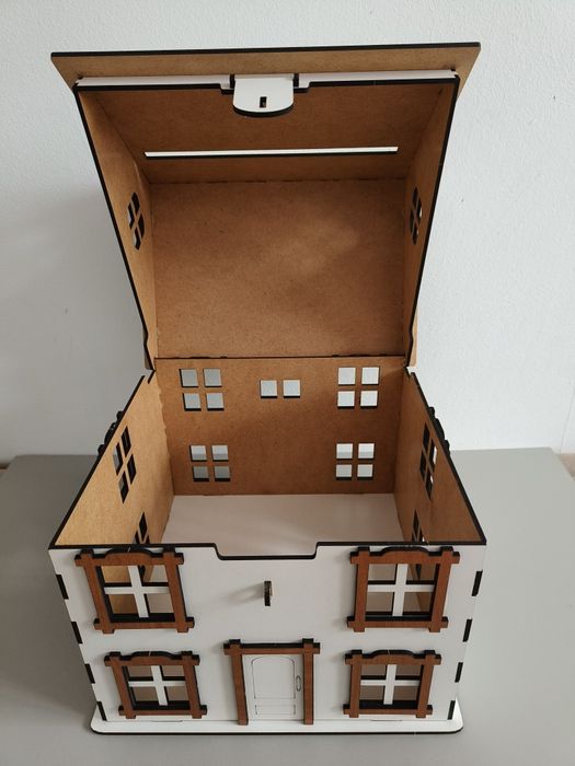 Pudełko domek na koperty wesele ślub