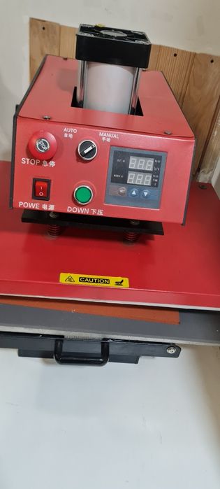 Prensa térmica hidráulica 60x40 automática + compressor