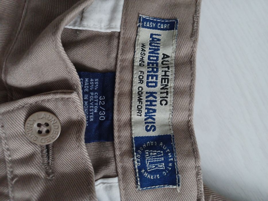 Spodnie Authentic Laundered Khakis. Unisex. Rozm. 32/30