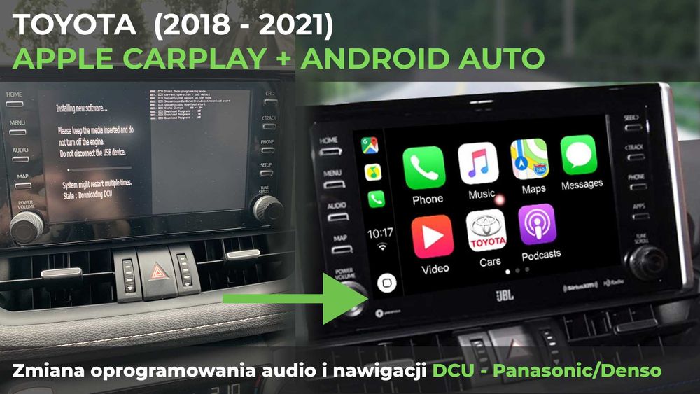 Diagnostyka Mitsubishi, Toyota, Ford, MUT-3. PHEV BMU reset, Nawigacja