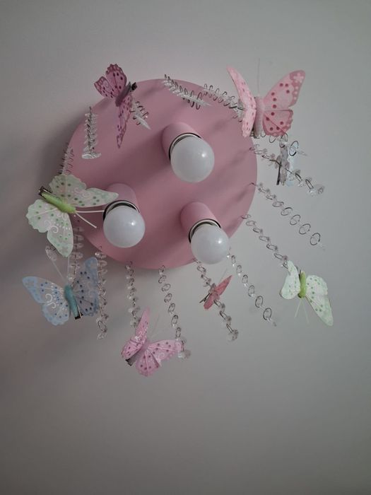 Lampa sufitowa dla księżniczki