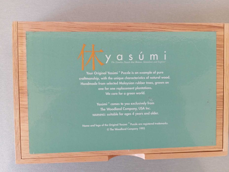 Деревянный пазл 3D yasumi