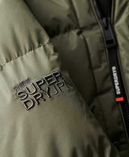 Зимова чоловіча куртка Superdry Sports Puffer Mid Jacket  Olive