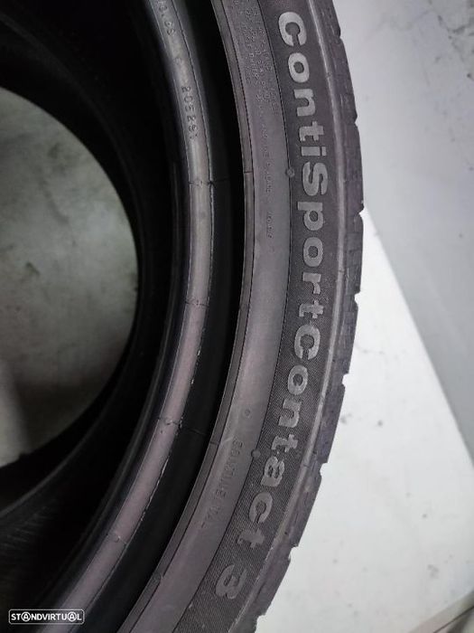 2 pneus semi novos 235-40r19 continental - oferta dos portes