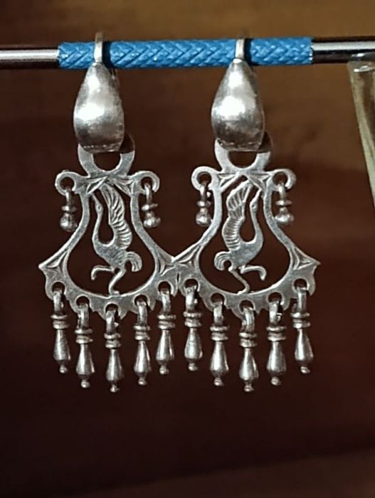 Серьги серебро 925 проба