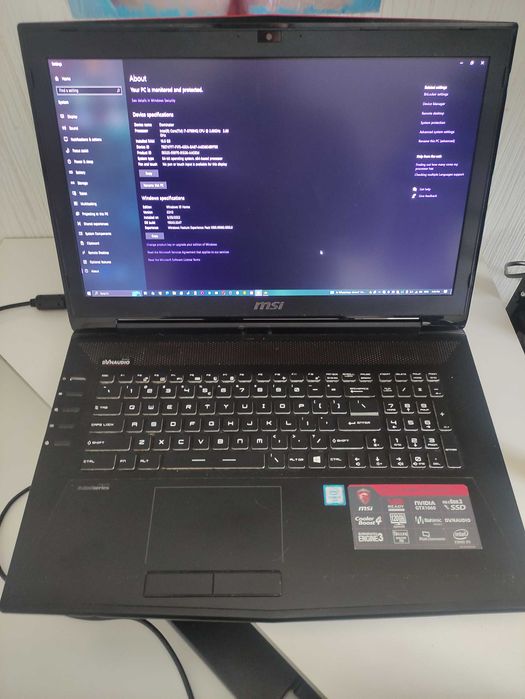 MSI GT72VR 6RD Dominator (MS-1785)