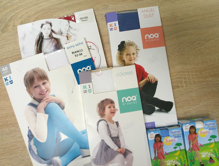 Rajstopy 92/98 zestaw 6szt