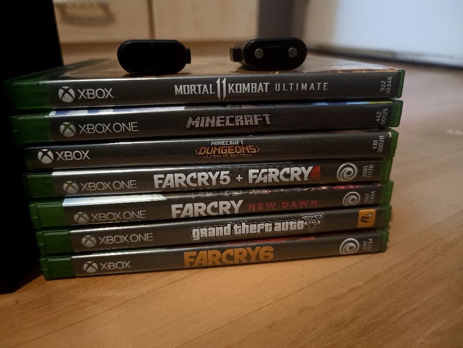 Xbox series x z dużym zestawem