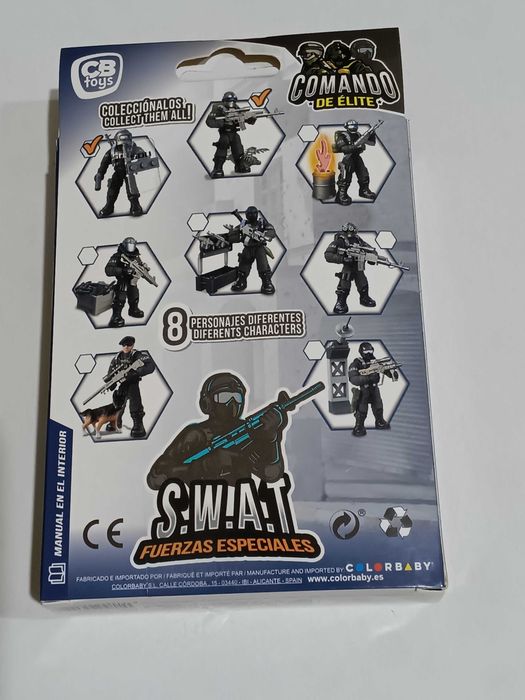 Boneco da CB toys S.W.A.T. Fuerzas Especiales 1:36