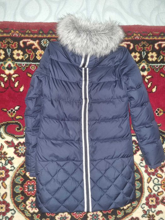 Длинная куртка пальто George Gina & Lucy темно-синяя, 152