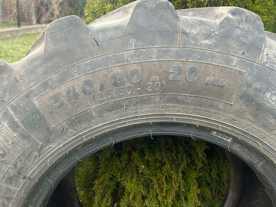 Opona   20  80/340 Cat JCB rolnicza