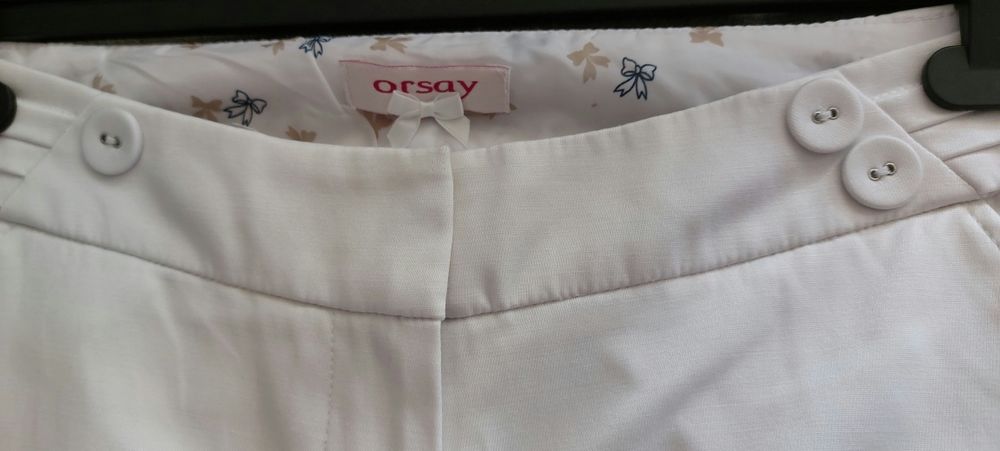 Białe spodnie Orsay rozmiar 34