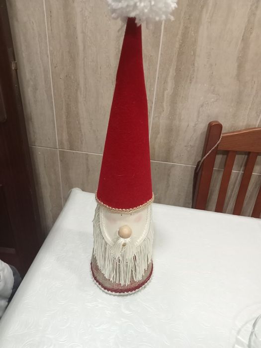 Pai Natal feito a mão