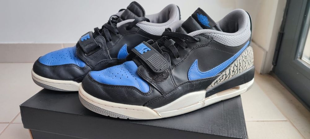 Sapatilhas Jordan Legacy 312 Low Black Royal