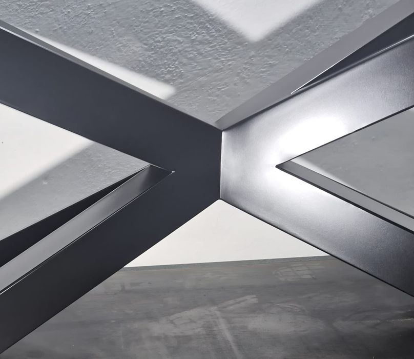 Stelaż stołu typu LOFT "pająk" o wymiarach 160x70.