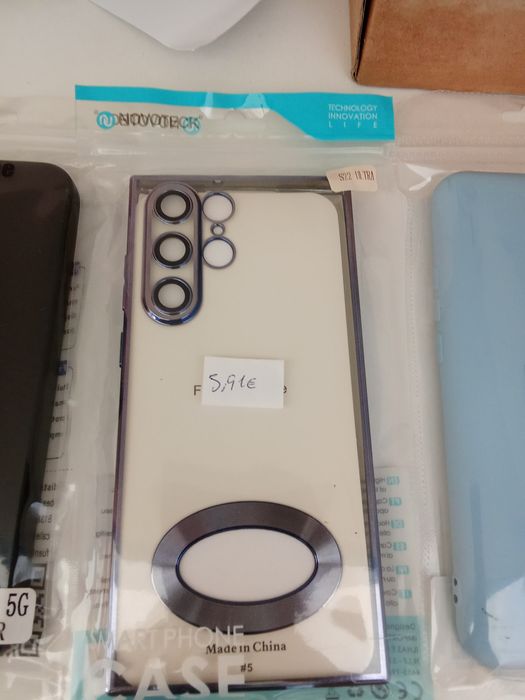 Várias capas para Samsung Xiaomi e iphone