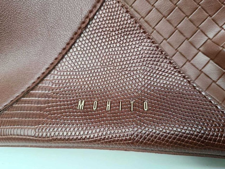 Mohito. Torebka brązowa na ramię shopper.