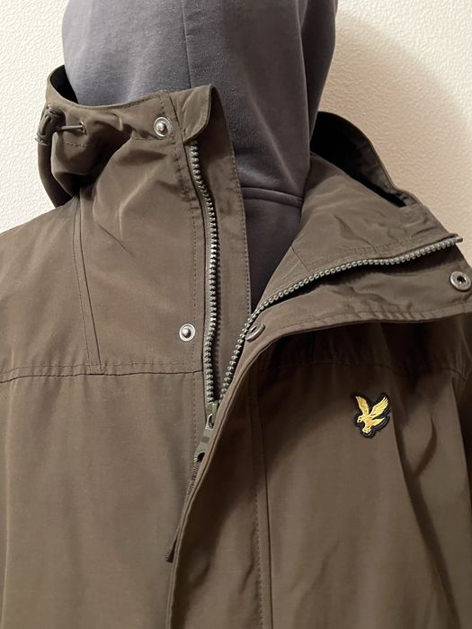 Зимняя парка Lyle and Scott утепленная термо куртка лыжная снег пухови