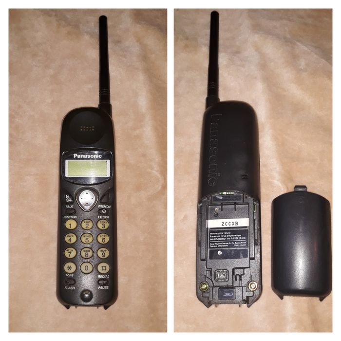 Телефон Panasonic, трубка від домашнього безпровідного телефону