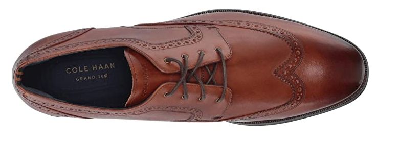 Туфли кожанные дерби,броги Cole Haan JeffersonGrand 2.0 WingOxford,