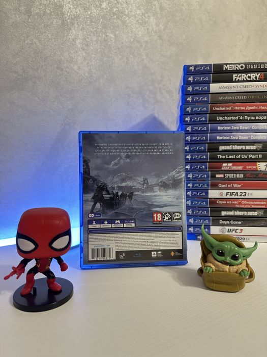 God of War Ragnarök PS4 диск ліцензія