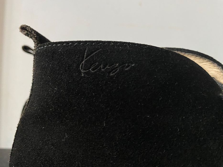 Botas kenzo camurça