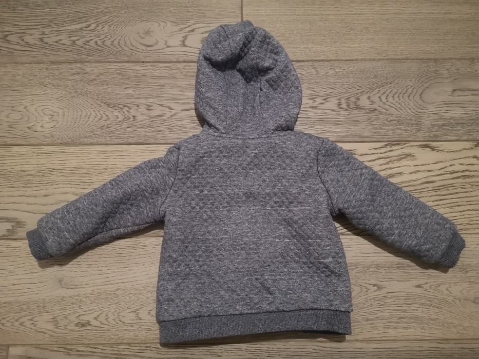 Bluza z kapturem z futerkiem