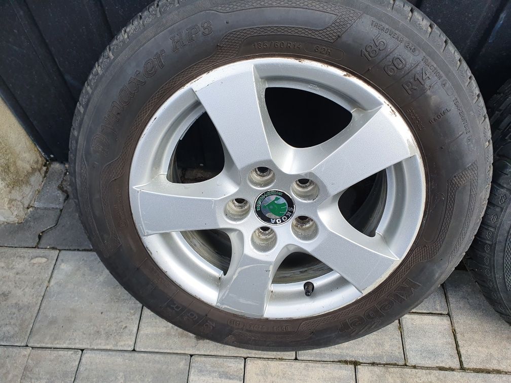 felgi aluminiowe 14 skoda fabia 1