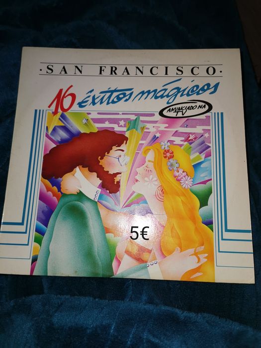 Variados discos de vinyl