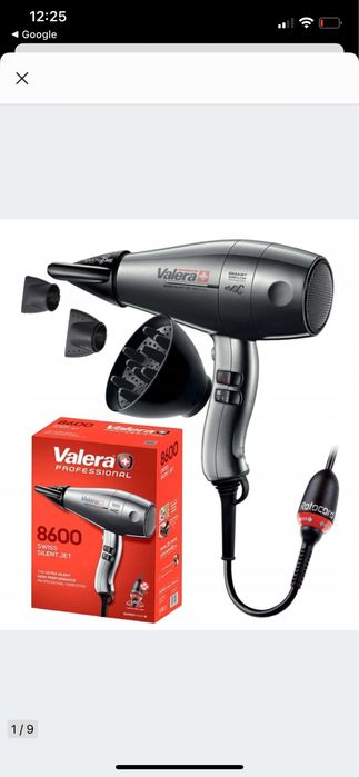 suszarka Valera Swiss Silent Jet 8600 Ionic D RotoCord
