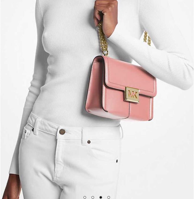 Нова сумка Michael Kors модель Sonia Small Leather Shoulder Bag.