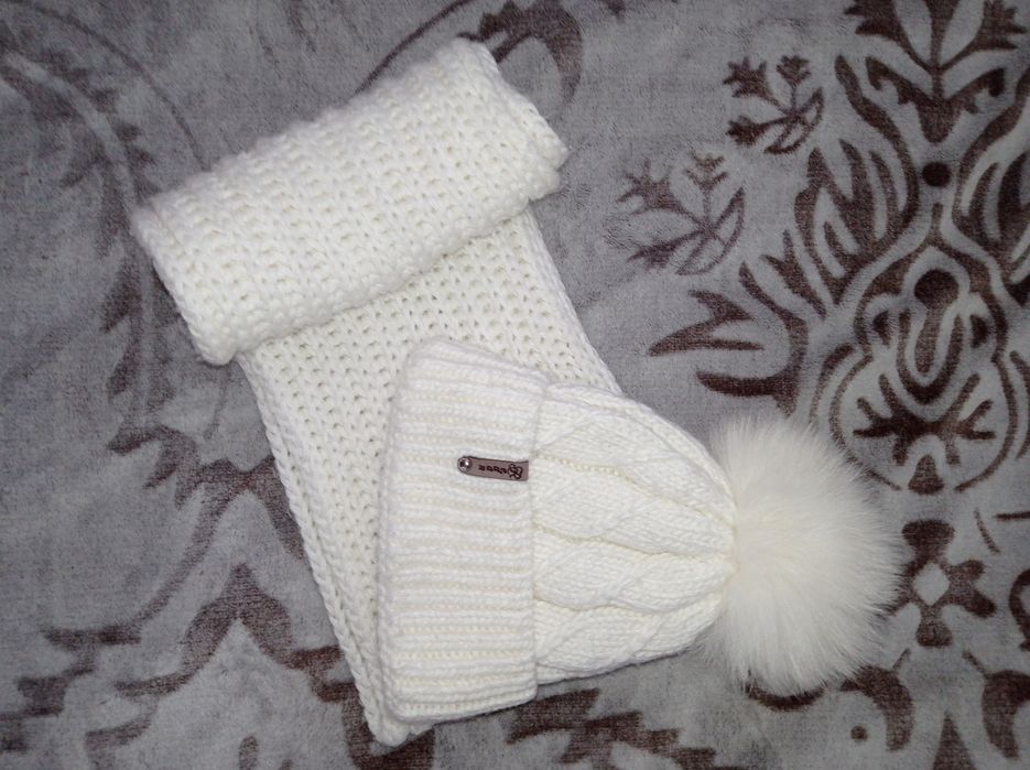 Комплект шапка и хамут