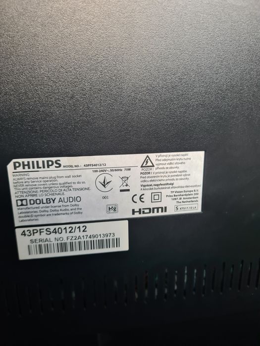 TV Philips 43 i Grundig 40