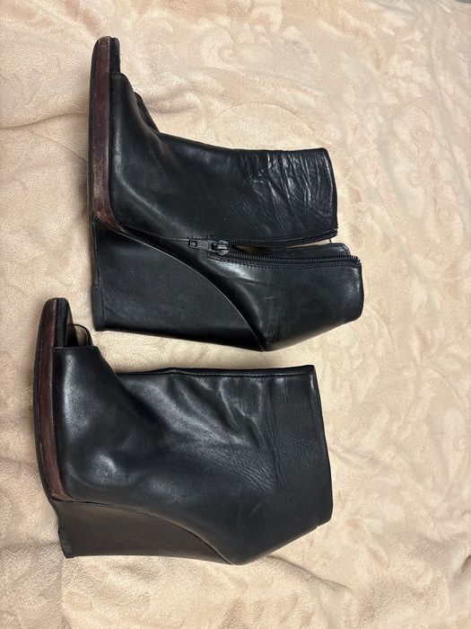 Ботильйони Zara натуральна шкіра 40 розмір