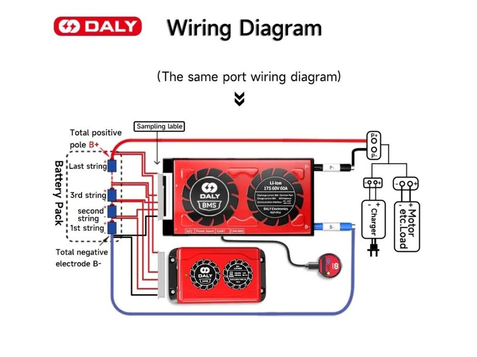 DALY Smart Active Equalizer Kit 4S12V250A64354213913858121