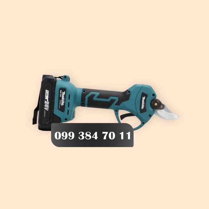 Акумуляторний секатор Makita DUP270 (24V 5AH) АКБ Сучкоріз Макіта 30мм