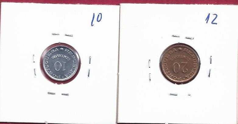 GUINÉ    10  E 20 Centavos   1973  Soberbas UNC