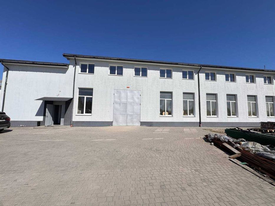 ОРЕНДА виробничо-складського комплексу 2000 м² біля Львова | Траса Київ–Чоп | 100 кВт