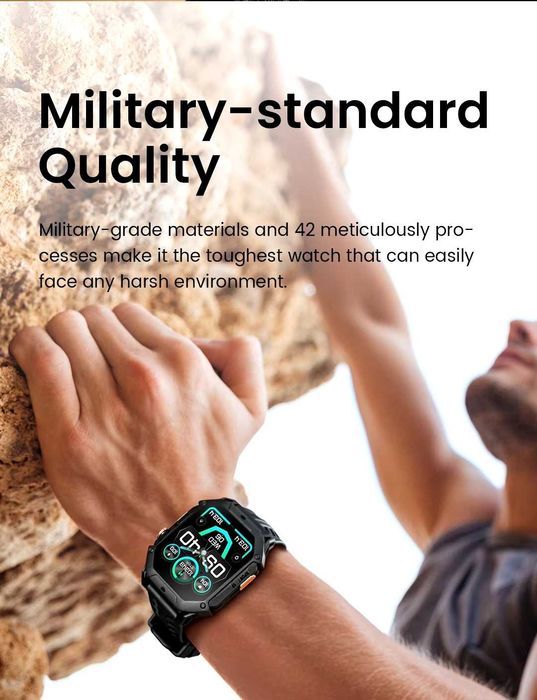 Умные часы HAYLOU IRON N1 НОВИНКА! Bluetooth, 5 АТМ батарея 30 дней