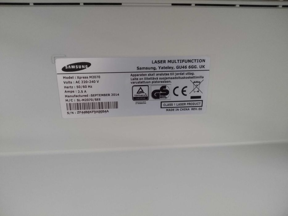 МФУ принтер сканер Samsung Xpress M2070