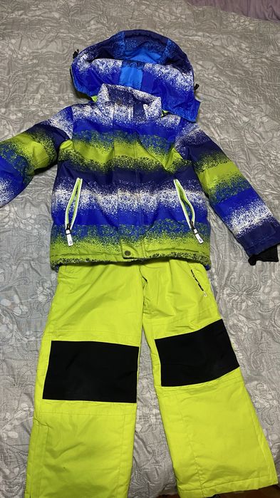Зимовий дитячий комбінезон / термокостюм 5–6 років, розмір 122–128