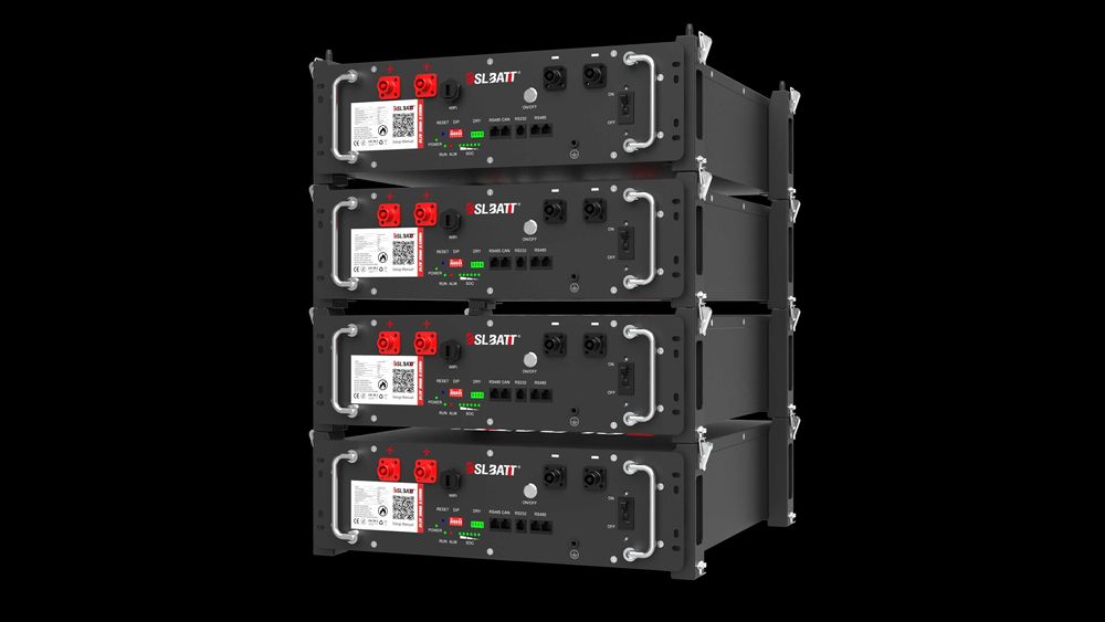 Акумуляторна батарея Lifepo4, B-LFP48-100E 3U 51.2V 100AH 5.12 kWh