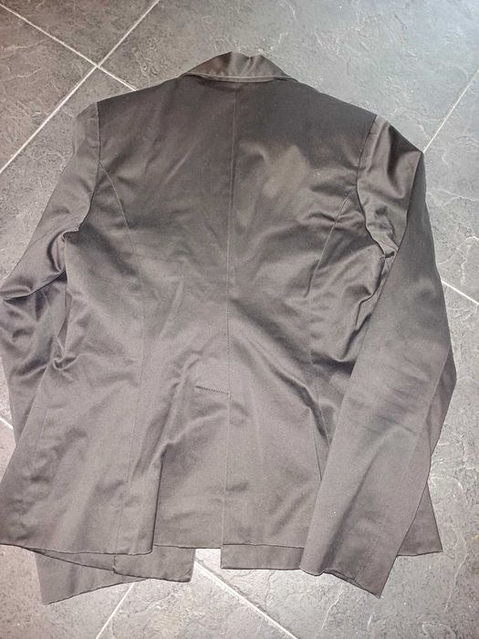 Blazer Preto acetinado
