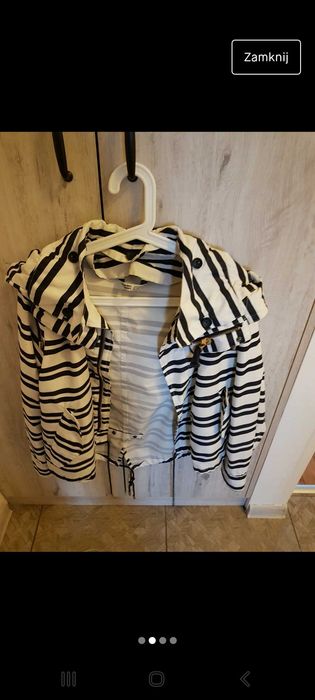 Kurtka przeciwdeszczowa zara xs